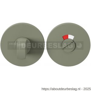 GPF Bouwbeslag Urban Jungle GPF0903VRU2 toiletgarnituur 53x6,5 mm stift 8 mm met rood-wit indicator Clay - R21008756 - afbeelding 1