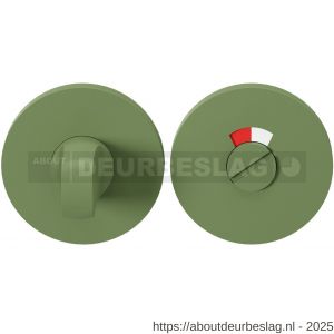 GPF Bouwbeslag Urban Jungle GPF0903VRU3 toiletgarnituur 53x6,5 mm stift 8 mm met rood-wit indicator Leaf - R21008757 - afbeelding 1
