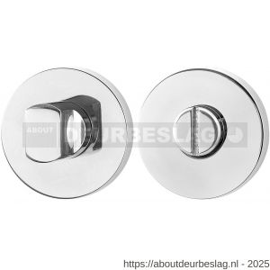 GPF Bouwbeslag RVS GPF0904.40 toiletgarnituur 50x8 mm stift 5 mm RVS gepolijst - R21003807 - afbeelding 1