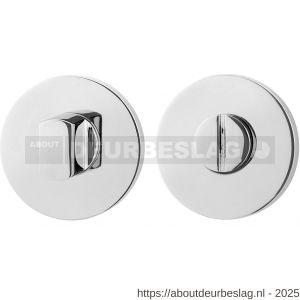 GPF Bouwbeslag RVS GPF0904.45 toiletgarnituur 50x6 mm stift 5 mm RVS gepolijst - R21003831 - afbeelding 1