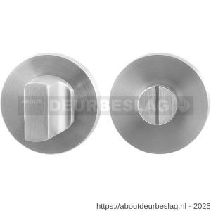 GPF Bouwbeslag RVS GPF0911.00 toiletgarnituur 50x8 mm stift 5 mm grote knop RVS geborsteld - R21003851 - afbeelding 1