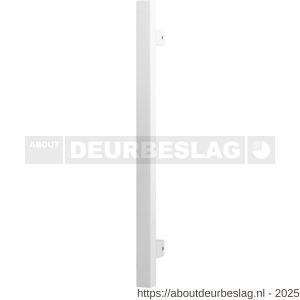GPF Bouwbeslag ZwartWit GPF8608.62 deurgreep GPF10 vierkant 22x800/600 mm hoogte 55 mm wit met enkel- en dubbelzijdige bevestiging - R21008505 - afbeelding 1