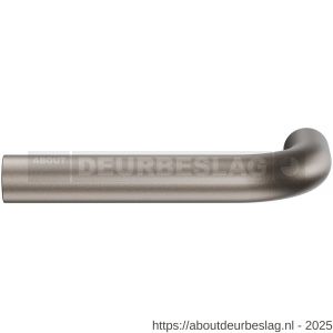 GPF Bouwbeslag Anastasius GPF1000.A3 L/R Aka L-model 19 mm deurkruk gatdeel links-rechtswijzend Mocca blend - R21010523 - afbeelding 1