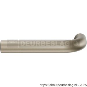 GPF Bouwbeslag Anastasius GPF1000.A4 L/R Aka L-model 19 mm deurkruk gatdeel links-rechtswijzend Champagne blend - R21010524 - afbeelding 1