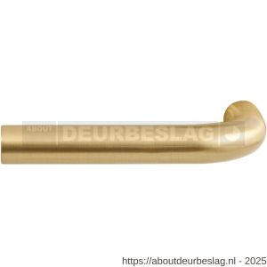 GPF Bouwbeslag PVD GPF1000P4L/R Aka L-model 19 mm deurkruk gatdeel links-rechtswijzend PVD mat messing - R21002455 - afbeelding 1