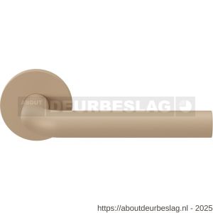 GPF Bouwbeslag Urban Jungle GPF100VRU1 L-model 19 mm deurkruk op rozet 53x6 mm Sand - R21008766 - afbeelding 1