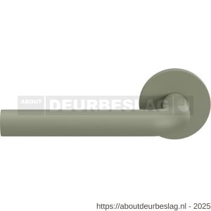 GPF Bouwbeslag Urban Jungle GPF100VRU2L L-model 19 mm deurkruk gatdeel op rozet 53x6 mm linkswijzend Clay - R21008771 - afbeelding 1