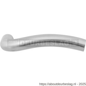 GPF Bouwbeslag RVS GPF1010 Kui W-model 19 mm deurkruk RVS geborsteld - R21002600 - afbeelding 1