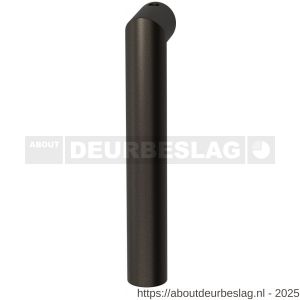 GPF Bouwbeslag Anastasius GPF1015KL/R Toi raamkruk L-haaks model 19 mm korte nek links-rechtswijzend Dark blend - R21012230 - afbeelding 1