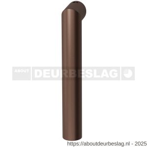 GPF Bouwbeslag Anastasius GPF1015KL/R Toi raamkruk L-haaks model 19 mm korte nek links-rechtswijzend Bronze blend - R21012228 - afbeelding 1