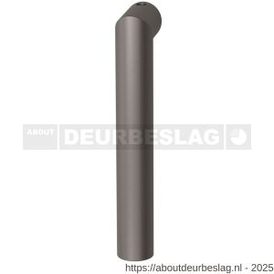 GPF Bouwbeslag Anastasius GPF1015KL/R Toi raamkruk L-haaks model 19 mm korte nek links-rechtswijzend Mocca blend - R21012231 - afbeelding 1