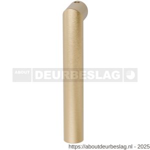 GPF Bouwbeslag PVD GPF1015P4L/R Toi raamkruk L-haaks model 19 mm korte nek links-rechtswijzend PVD mat messing - R21011034 - afbeelding 1