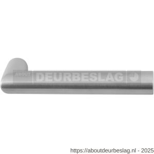 GPF Bouwbeslag RVS GPF1020 Mai L-model ovaal deurkruk RVS geborsteld - R21002607 - afbeelding 1
