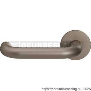 GPF Bouwbeslag Entree GPF105VRA3L U-model 19 mm deurkruk gatdeel op rozet 53x6 mm linkswijzend Mocca blend - R21016800 - afbeelding 1