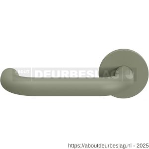 GPF Bouwbeslag Urban Jungle GPF105VRU2L U-model 19 mm deurkruk gatdeel op rozet 53x6 mm linkswijzend Clay - R21008785 - afbeelding 1