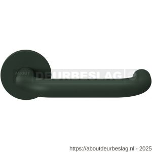 GPF Bouwbeslag Urban Jungle GPF105VRU4 U-model 19 mm deurkruk op rozet 53x6 mm Moss - R21008783 - afbeelding 1