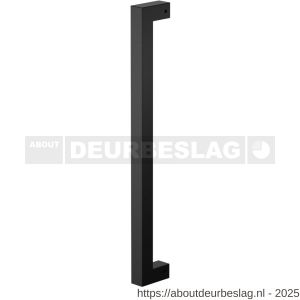 GPF Bouwbeslag ZwartWit GPF8630.61 deurgreep GPF11 vierkant 22x300/278 mm hoogte 55 mm zwart met enkel- en dubbelzijdige bevestiging - R21007326 - afbeelding 1
