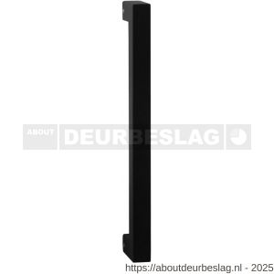 GPF Bouwbeslag ZwartWit GPF8632.61 deurgreep GPF11 vierkant 22x400/378 mm hoogte 55 mm zwart met enkel- en dubbelzijdige bevestiging - R21008506 - afbeelding 1