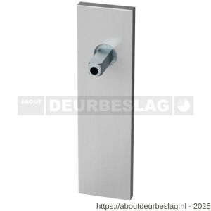 GPF Bouwbeslag RVS GPF1100.15.442 PC72 kortschild gatdeel rechthoekig 170x46x8 mm PC72 met vastgelaste knopvastzetter RVS geborsteld - R21016666 - afbeelding 1