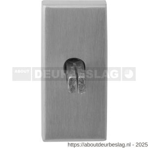 GPF Bouwbeslag RVS GPF1100.31EL draaikiepmechanisme rechthoekig 65x30x12 mm met stift binnenzijde 40 mm RVS geborsteld - R21008118 - afbeelding 1