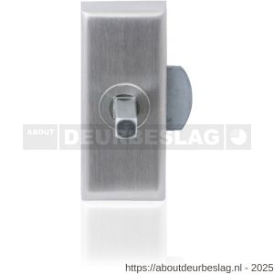 GPF Bouwbeslag RVS GPF1100.35L universeel raamsluiting met sluitblok voor GPF deurkruk links RVS geborsteld - R21004996 - afbeelding 1