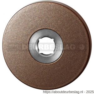 GPF Bouwbeslag Anastasius GPF1100.A2 rond click rozet 50x8 mm Bronze blend - R21011345 - afbeelding 1