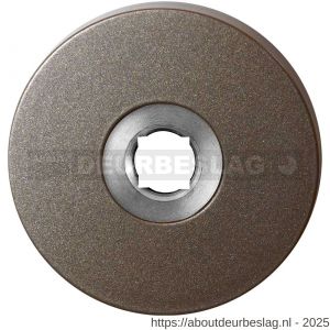 GPF Bouwbeslag Anastasius GPF1100.A3 rond click rozet 50x8 mm Mocca blend - R21011353 - afbeelding 1