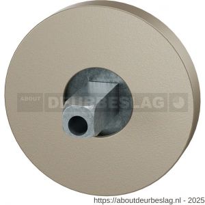 GPF Bouwbeslag Anastasius GPF1100.A4.0400 rozet rond 50x8 mm met vastgelaste knopvastzetter Champagne blend - R21013110 - afbeelding 1