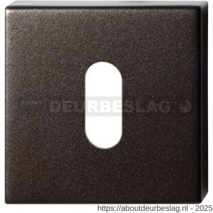 GPF Bouwbeslag Anastasius GPF1102.A1.0901 sleutelrozet vierkant 50x50x8 mm Dark blend - R21011374 - afbeelding 1