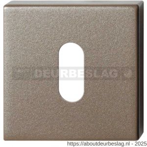 GPF Bouwbeslag Anastasius GPF1102.A3.0901 sleutelrozet 50x50x8 mm Mocca blend - R21011380 - afbeelding 1