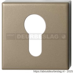 GPF Bouwbeslag Anastasius GPF1102.A4.0902 cilinderrozet vierkant 50x50x8 mm Champagne blend - R21011328 - afbeelding 1
