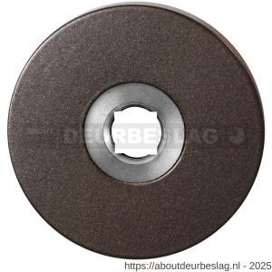 GPF Bouwbeslag Anastasius GPF1105.A1 L rond click rozet 50x6 mm linksdraaiend Dark blend - R21011343 - afbeelding 1