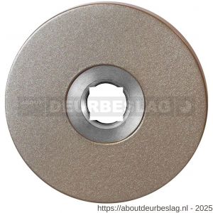 GPF Bouwbeslag Anastasius GPF1105.A3 rond click rozet 50x6 mm Mocca blend - R21011358 - afbeelding 1