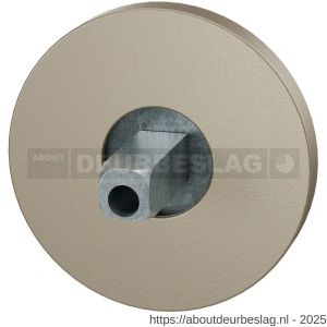 GPF Bouwbeslag Anastasius GPF1105.A4.0400 rozet rond 50x6 mm met vastgelaste knopvastzetter Champagne blend - R21013114 - afbeelding 1