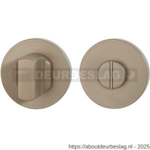 GPF Bouwbeslag Anastasius GPF1105.A4.0910 toiletgarnituur 50x6 mm stift 8 mm grote knop Champagne blend - R21011404 - afbeelding 1