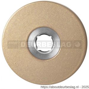 GPF Bouwbeslag Anastasius GPF1105.A4 rond click rozet 50x6 mm Champagne blend - R21011366 - afbeelding 1