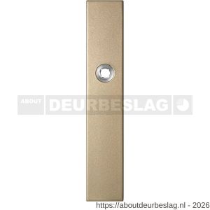 GPF Bouwbeslag Anastasius GPF1125.A4L blind langschild gatdeel rechthoekig 218x40x8,5 mm blind linkswijzend Champagne blend - R21011211 - afbeelding 1