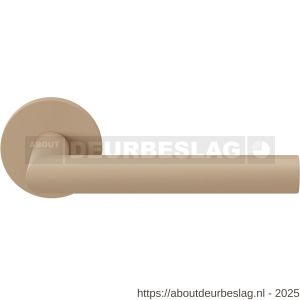GPF Bouwbeslag Urban Jungle GPF115VRU1 L-haaks model 19 mm deurkruk op rozet 53x6 mm Sand - R21008797 - afbeelding 1