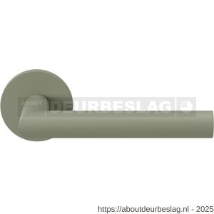 GPF Bouwbeslag Urban Jungle GPF115VRU2 L-haaks model 19 mm deurkruk op rozet 53x6 mm Clay - R21008798 - afbeelding 1