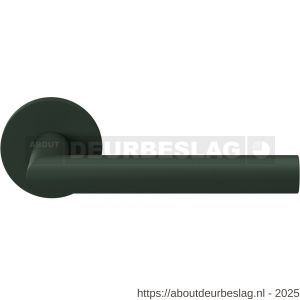 GPF Bouwbeslag Urban Jungle GPF115VRU4 L-haaks model 19 mm deurkruk op rozet 53x6 mm Moss - R21008800 - afbeelding 1