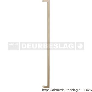 GPF Bouwbeslag Anastasius GPF9701.A4 deurgreep GPF13 verkropt 22x22x1000/978 mm Champagne blend met enkel- en dubbelzijdige bevestiging - R21012348 - afbeelding 1