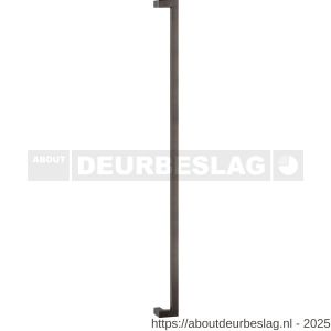 GPF Bouwbeslag Anastasius GPF9701.A1 deurgreep GPF13 verkropt 22x22x1000/978 mm Dark blend met enkel- en dubbelzijdige bevestiging - R21011551 - afbeelding 1