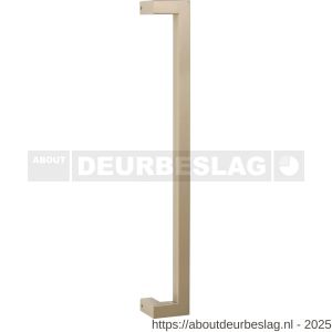 GPF Bouwbeslag Anastasius GPF9701.A4 deurgreep GPF13 verkropt 22x22x500/478 mm Champagne blend met enkel- en dubbelzijdige bevestiging - R21012345 - afbeelding 1