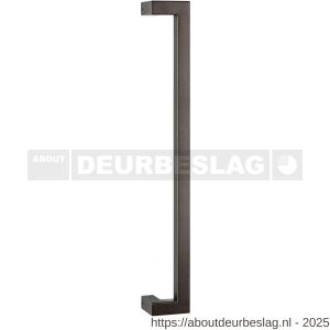 GPF Bouwbeslag Anastasius GPF9701.A1 deurgreep GPF13 verkropt 22x22x500/478 mm Dark blend met enkel- en dubbelzijdige bevestiging - R21011548 - afbeelding 1