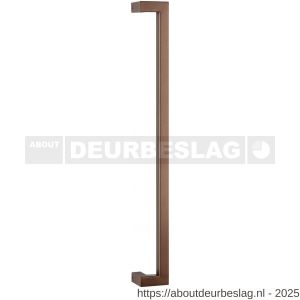 GPF Bouwbeslag Anastasius GPF9701.A2 deurgreep GPF13 verkropt 22x22x600/578 mm Bronze blend met enkel- en dubbelzijdige bevestiging - R21011555 - afbeelding 1