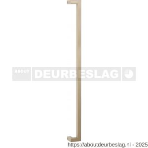 GPF Bouwbeslag Anastasius GPF9701.A4 deurgreep GPF13 verkropt 22x22x800/778 mm Champagne blend met enkel- en dubbelzijdige bevestiging - R21012347 - afbeelding 1