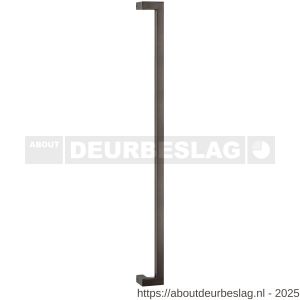 GPF Bouwbeslag Anastasius GPF9701.A1 deurgreep GPF13 verkropt 22x22x800/778 mm Dark blend met enkel- en dubbelzijdige bevestiging - R21011550 - afbeelding 1