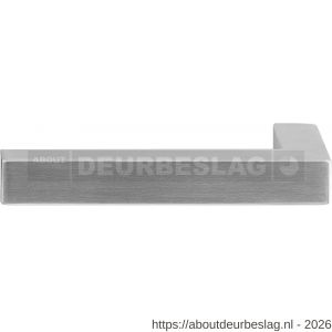 GPF Bouwbeslag RVS GPF1302.09L/R Zaki+ deurkruk gatdeel links-rechtswijzend RVS geborsteld - R21006411 - afbeelding 1