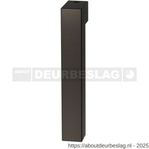 GPF Bouwbeslag Anastasius GPF1302KL/R Zaki+ raamkruk gatdeel korte nek links-rechtswijzend Dark blend - R21012238 - afbeelding 1
