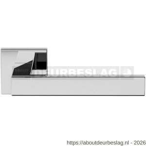 GPF Bouwbeslag RVS GPF1308.49-02 Zika deurkruk op vierkant rozet 50x50x8 mm RVS gepolijst - R21013838 - afbeelding 1